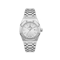 Silver & White